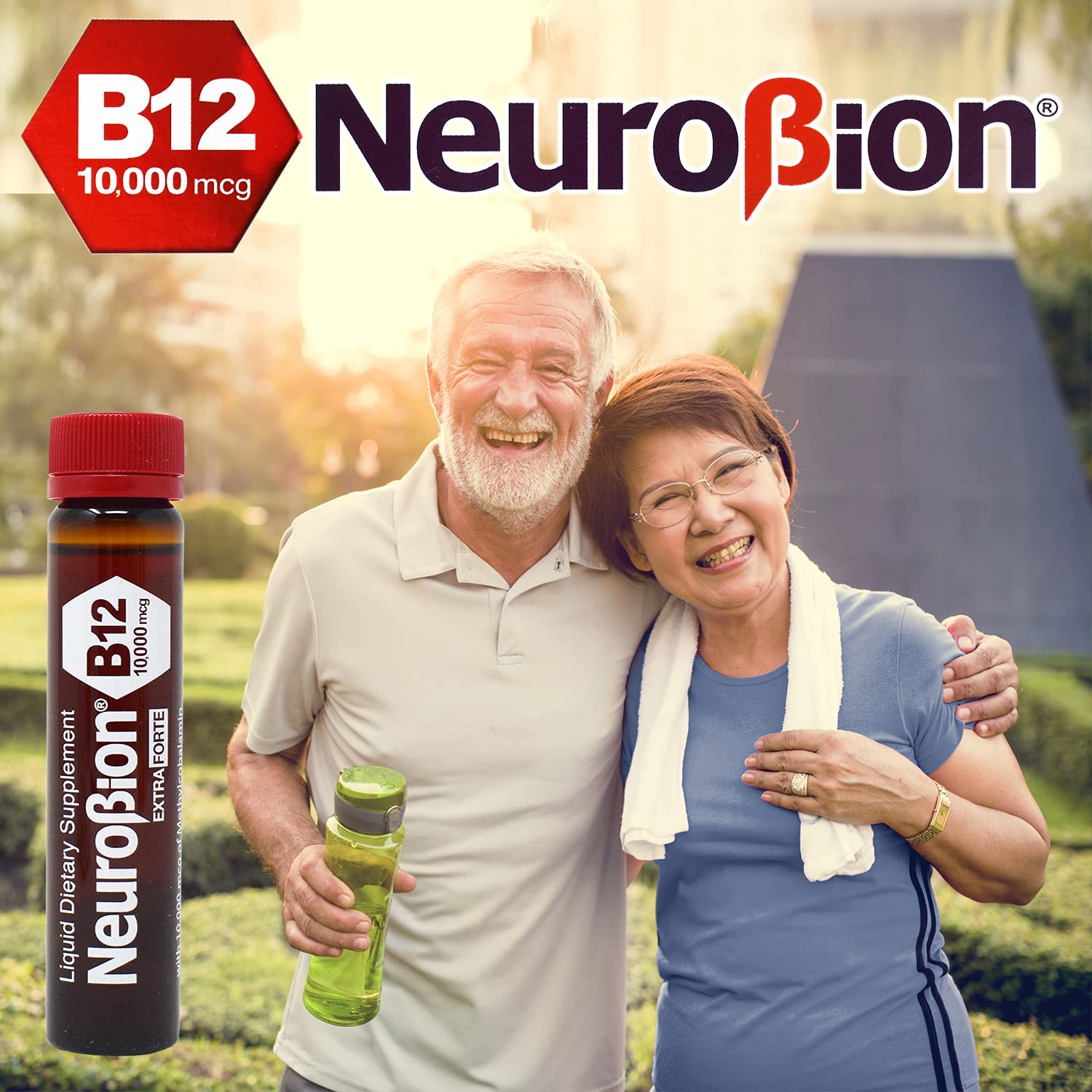 Neurobion Extra Forte B12 10,000 mcg Vials - Extreme Powerful B12 - 10 Vials per Box