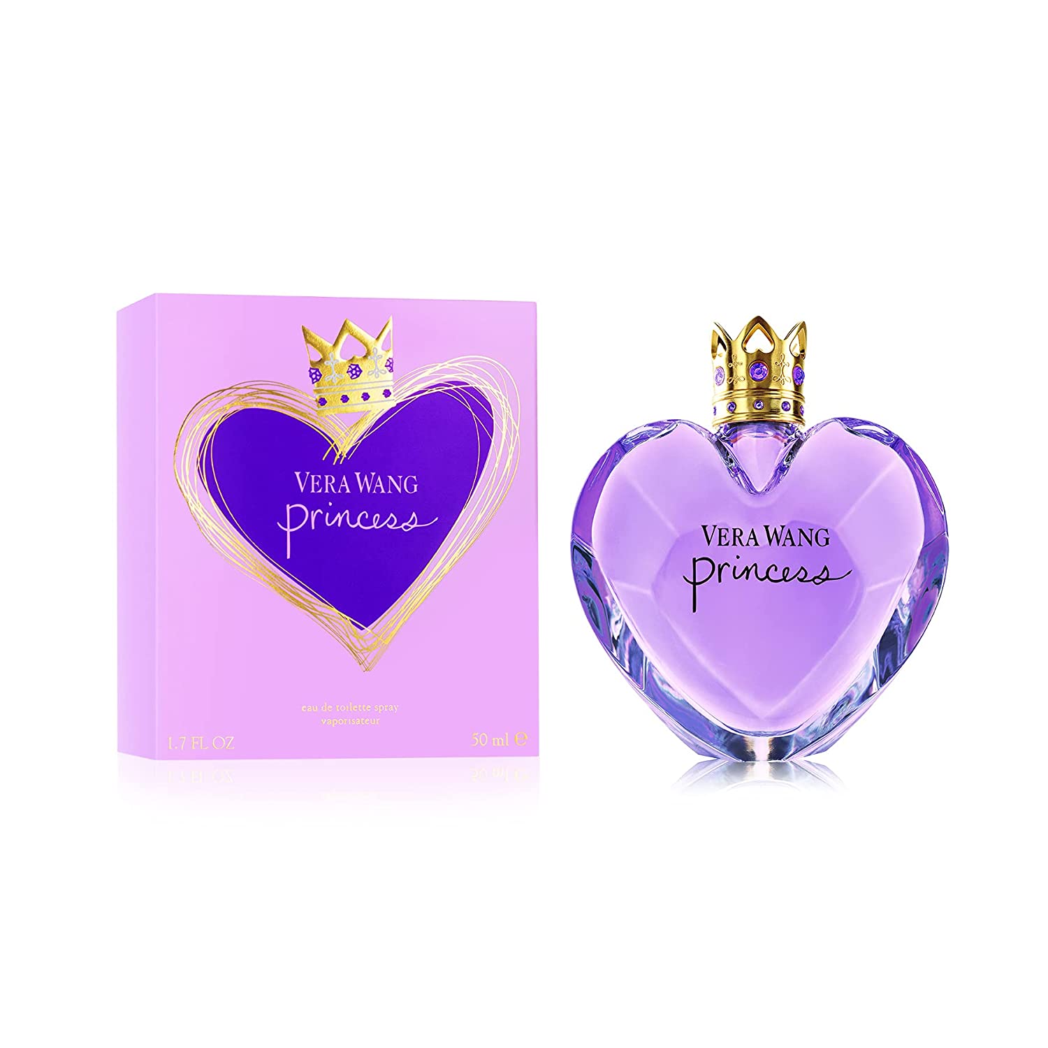 Vera Wang Princess Eau de Toilette Spray for Women, 1.7 Fl Oz