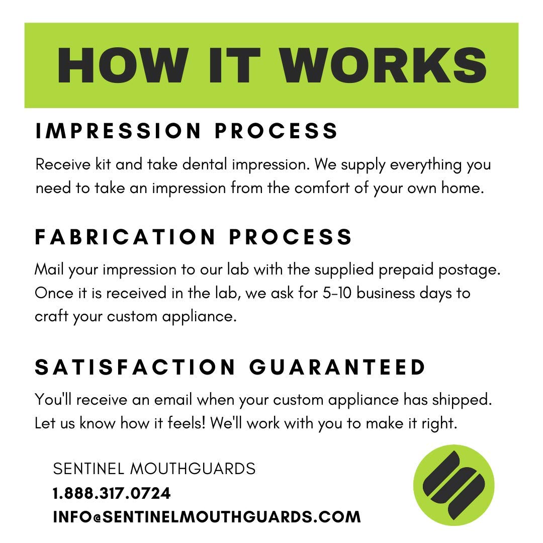 No-Show Day Guard | Discreet, Unobtrusive, Fits Securely | Teeth Grinding & Clenching Mouth Guard fo