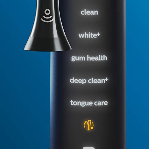 Philips Sonicare Protective Clean 6100 Navy Blue and 2 pack Premium Plaque Control Brush Head Bundle