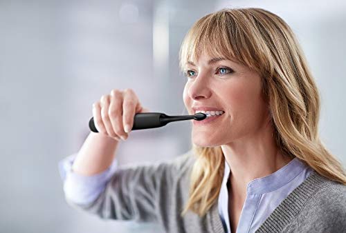 Philips Sonicare Protective Clean 6100 Navy Blue and 2 pack Premium Plaque Control Brush Head Bundle