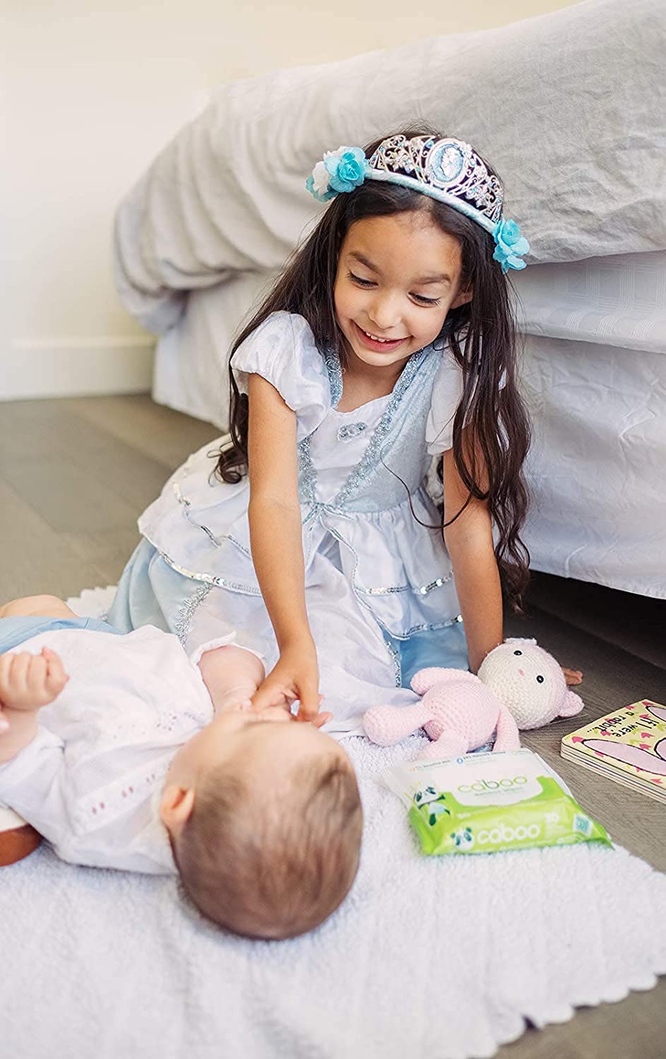 Caboo Tree Free Bamboo Baby Wipes, Eco-Friendly Naturally Derived Baby Wipes for Sensitive Skin, 8 R