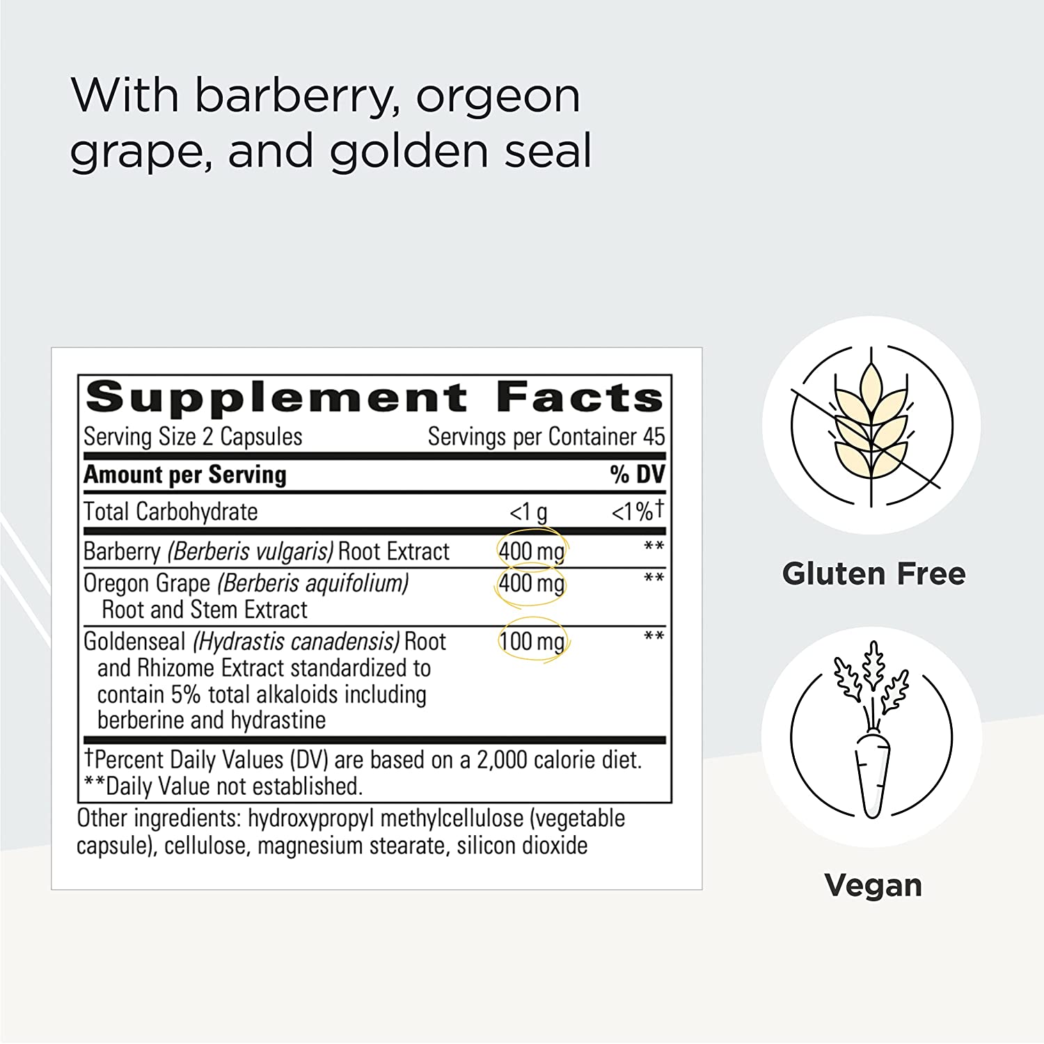 Integrative Therapeutics Berberine Complex - Traditional Gastrointestinal Support Supplement with Ba