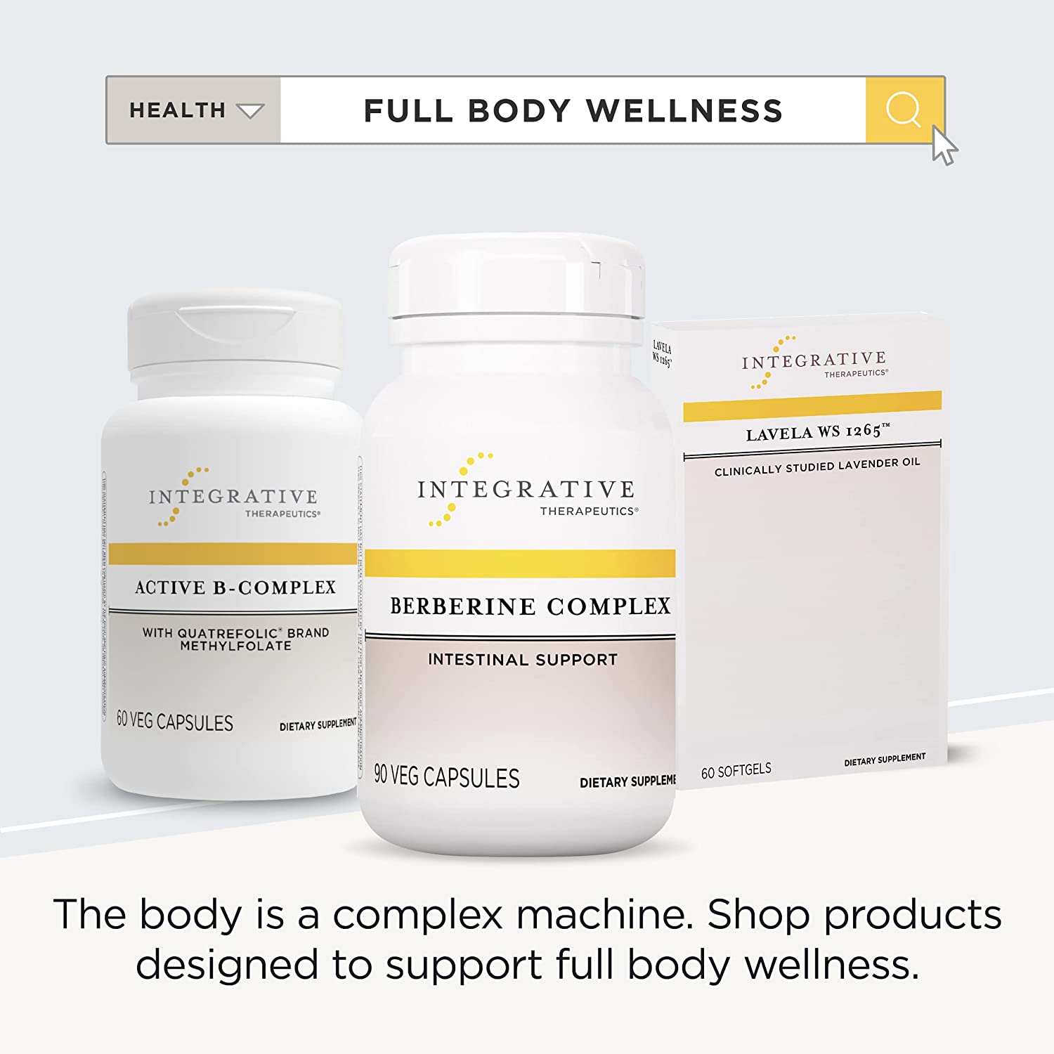 Integrative Therapeutics Berberine Complex - Traditional Gastrointestinal Support Supplement with Ba