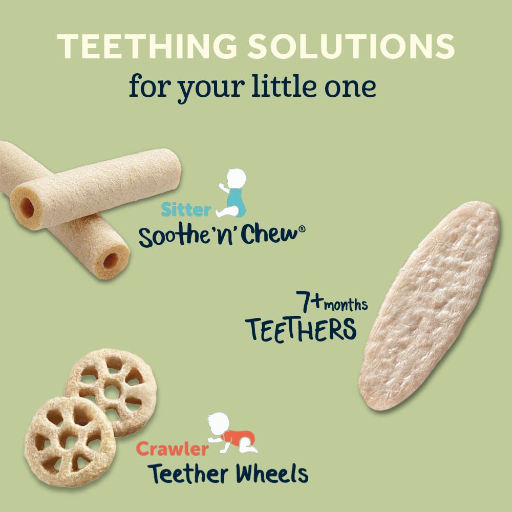 Gerber Teether Wheels, Apple Harvest, 1.48 Ounce (Pack of 6)