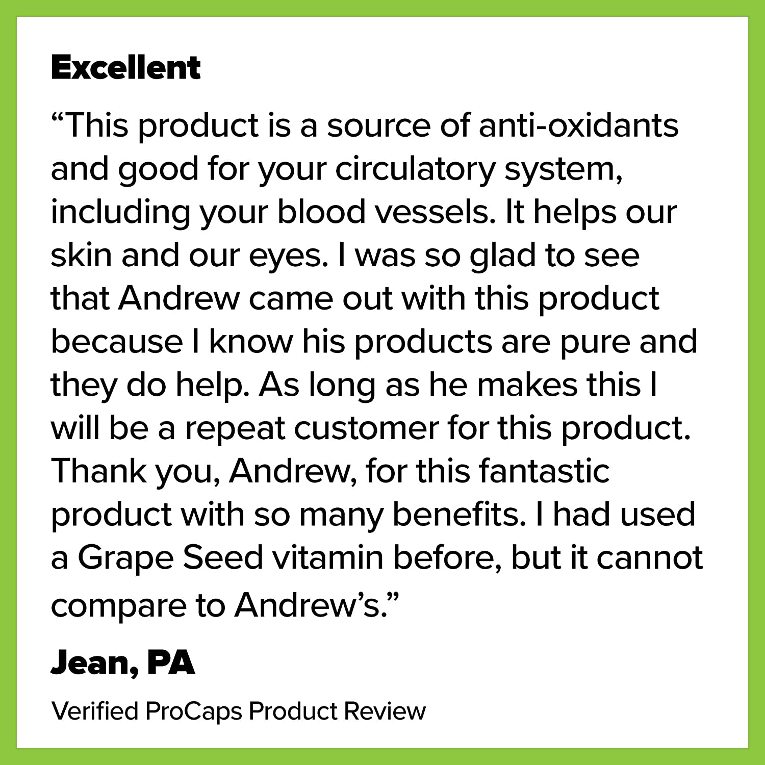 Andrew Lessman Grape Seed Extract 60 Capsules – 100 mg Standardized Extract, Anti-oxidant, Neutral