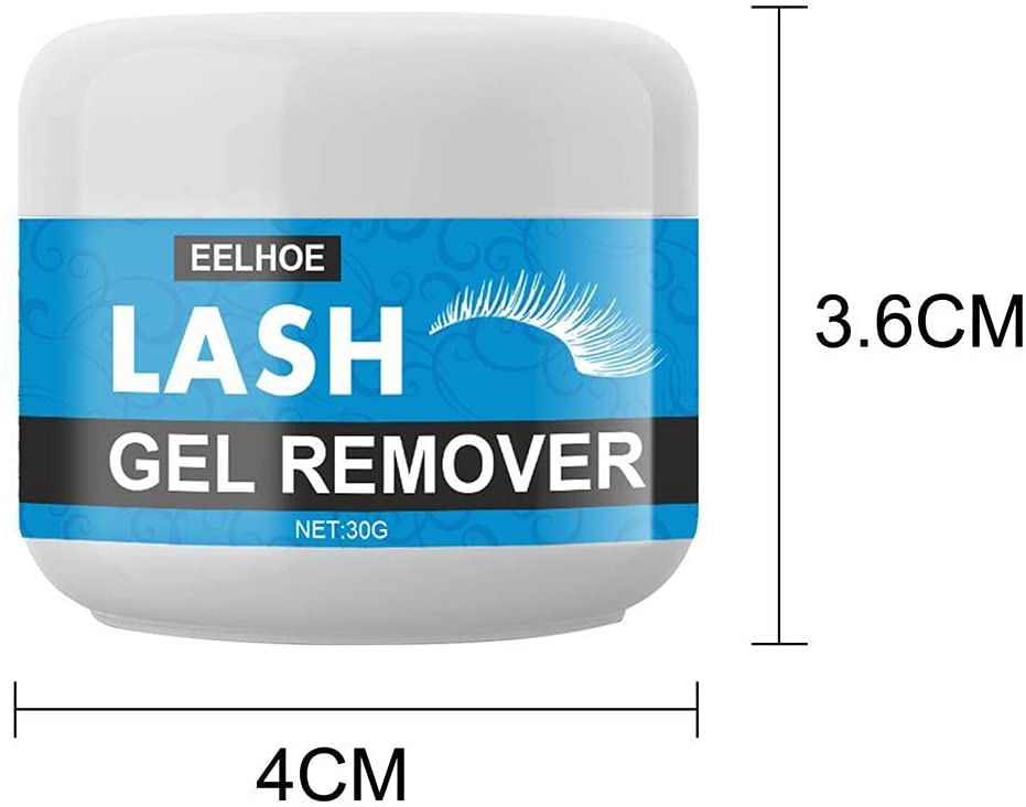 YoJiSa Professional Natural Eyelash Glue Remover False Eyelash Extensions Adhesive Glue Remover Crea