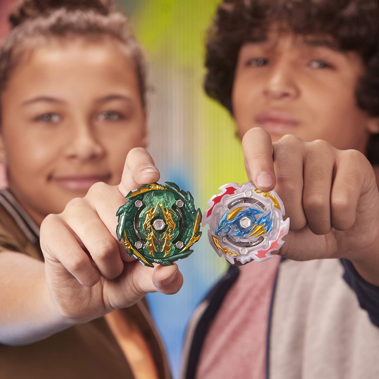 Beyblade Burst Rise Hypersphere Vertical Drop Battle Set -- Complete Set with Beystadium, 2 Battling