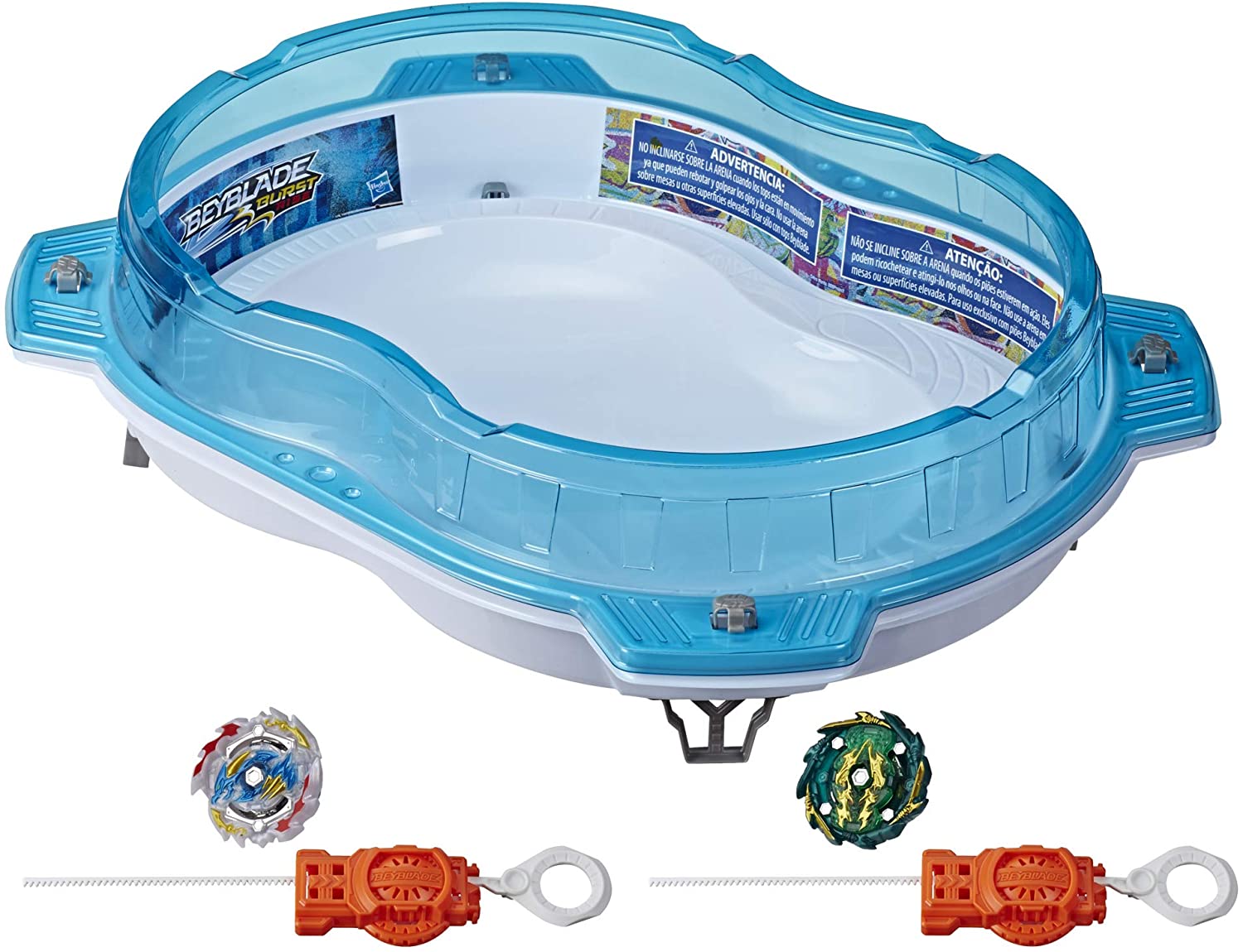 Beyblade Burst Rise Hypersphere Vertical Drop Battle Set -- Complete Set with Beystadium, 2 Battling