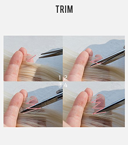 Lavender Hairpieces for Kids Highlights Straight Clip in Colored or Colorful Hair Extensions for Gir