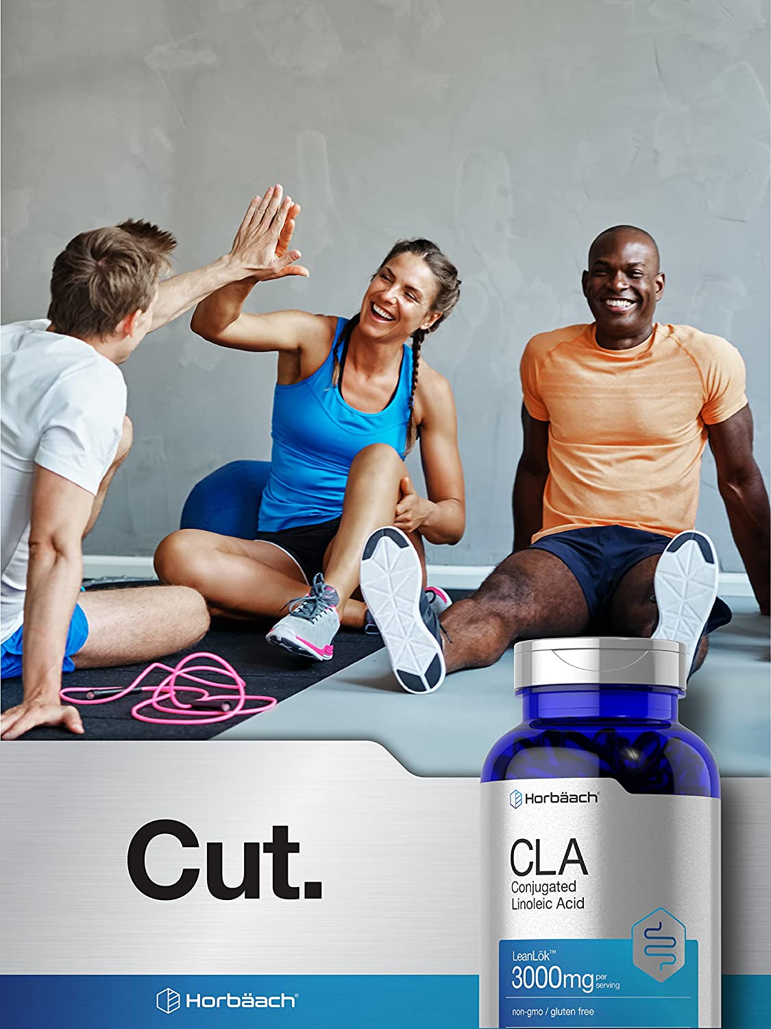 CLA 3000 mg | 300 Softgel Pills | Maximum Potency | Conjugated Lineolic Acid from Safflower Oil | No
