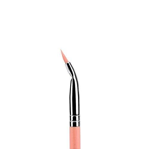 Bdellium Tools Professional Makeup Brush Pink Bambu Series - Bent Eyeliner 708