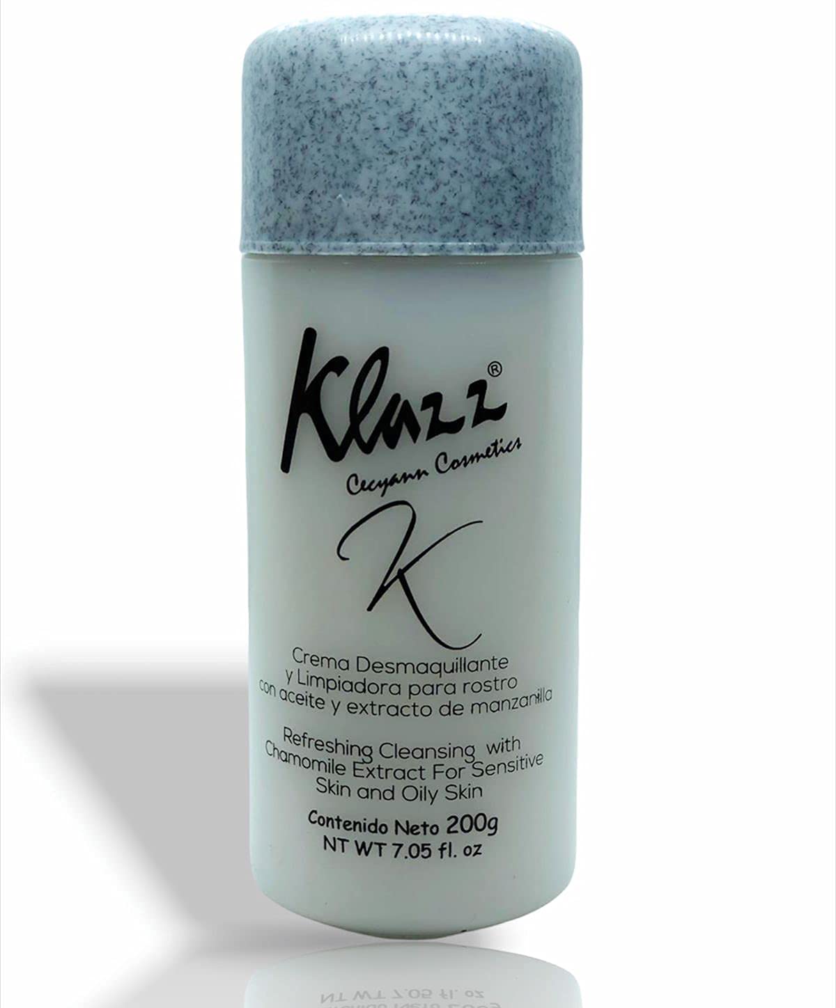 Make-up Remover and Cleansing Liquid Cream with Chamomile Extract (For Sensitive and Oily Skin)