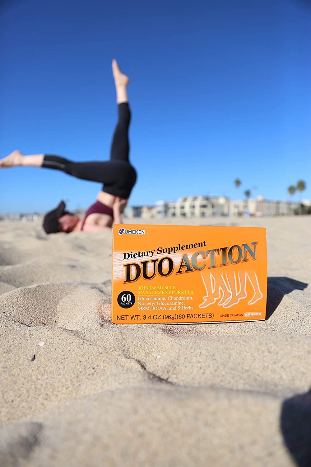 2X Umeken Duo Action, Glucosamine + Chondroitin + MSM + BCAA + Special Joint Health* Herbal Formula.