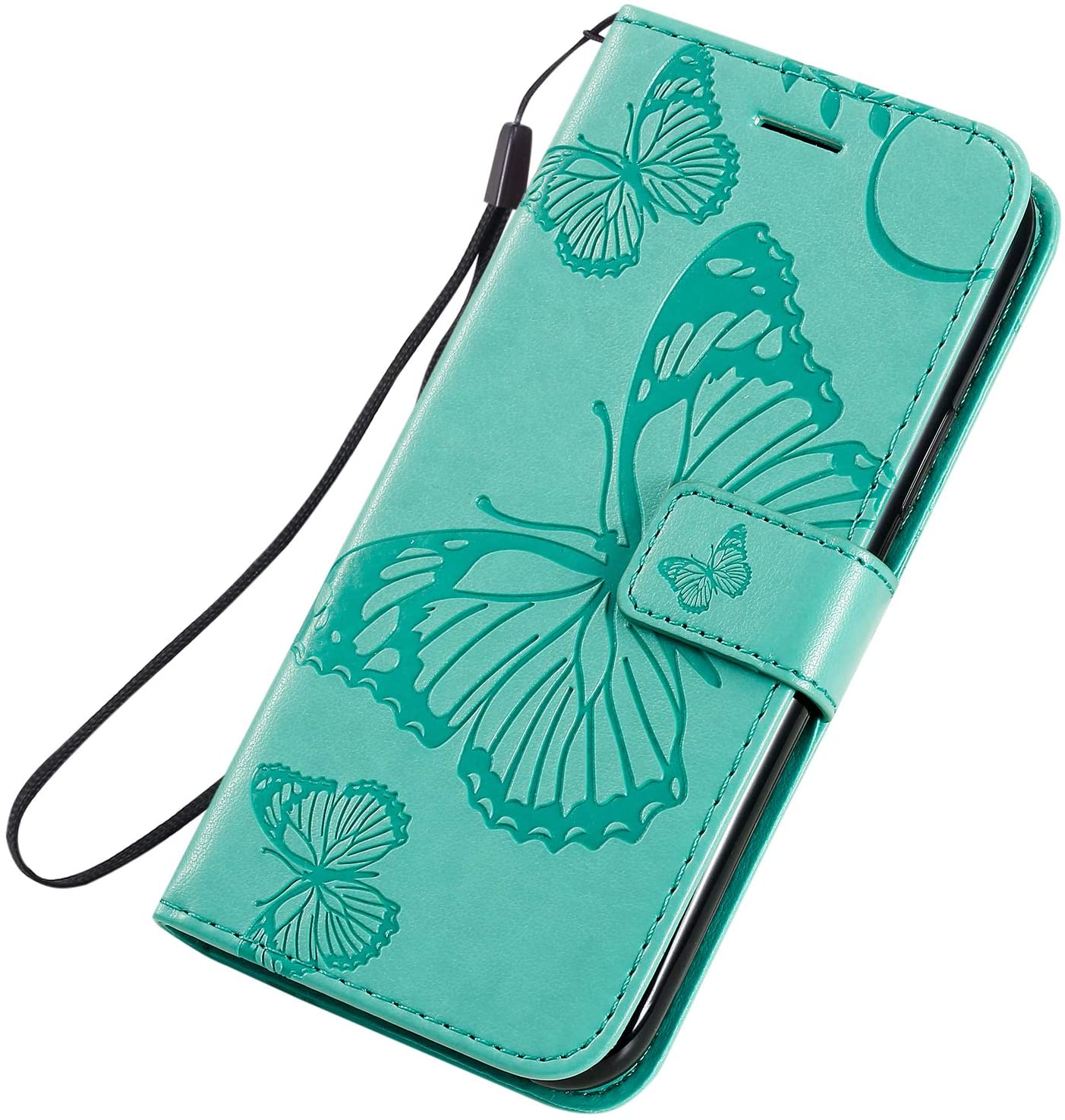 Amocase Wallet Leather Case with 2 in 1 Stylus for iPhone 11 Pro 5.8