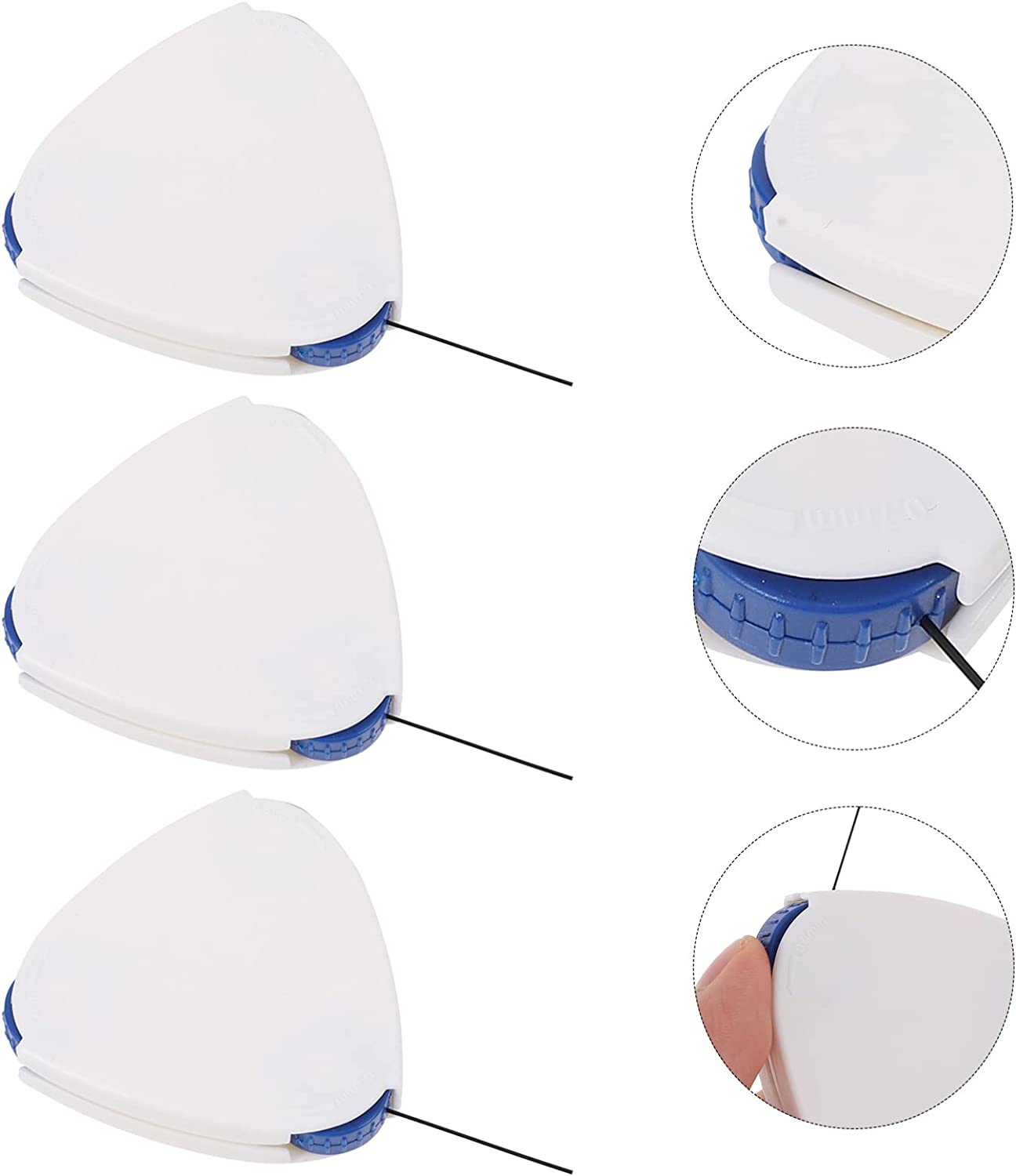 DOITOOL 3Pcs Foot Neuropathy Test Monofilaments Triangle Diabetes Test Monofilaments Diabetes Nerve 