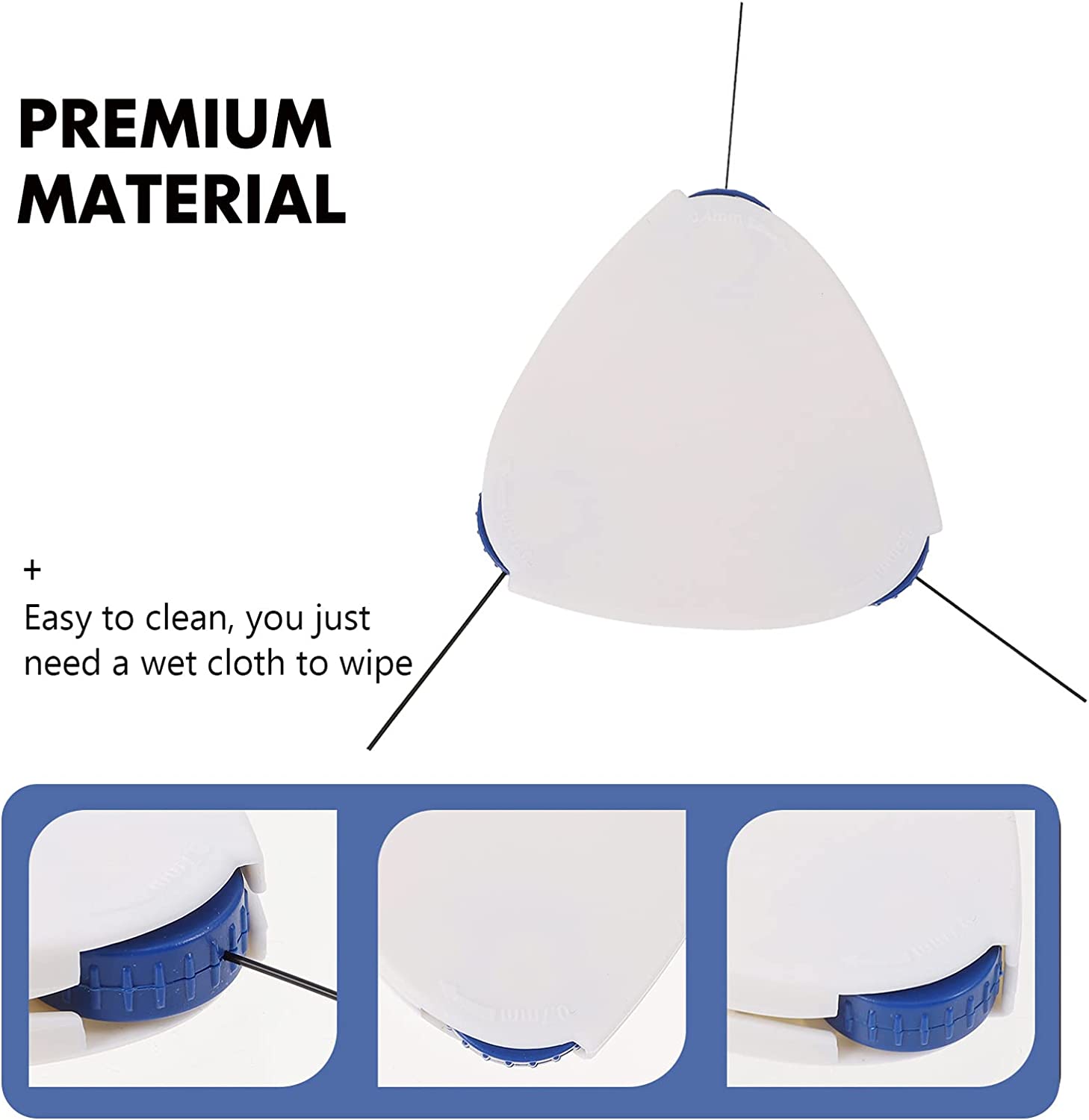 DOITOOL 3Pcs Foot Neuropathy Test Monofilaments Triangle Diabetes Test Monofilaments Diabetes Nerve 