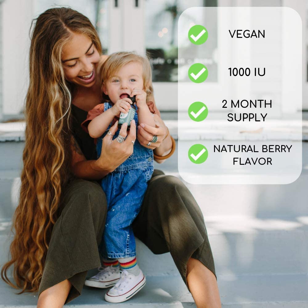 Drop Supplements Organic Trace Minerals Electrolyte Drops and Vitamin D3 Drops Bundle