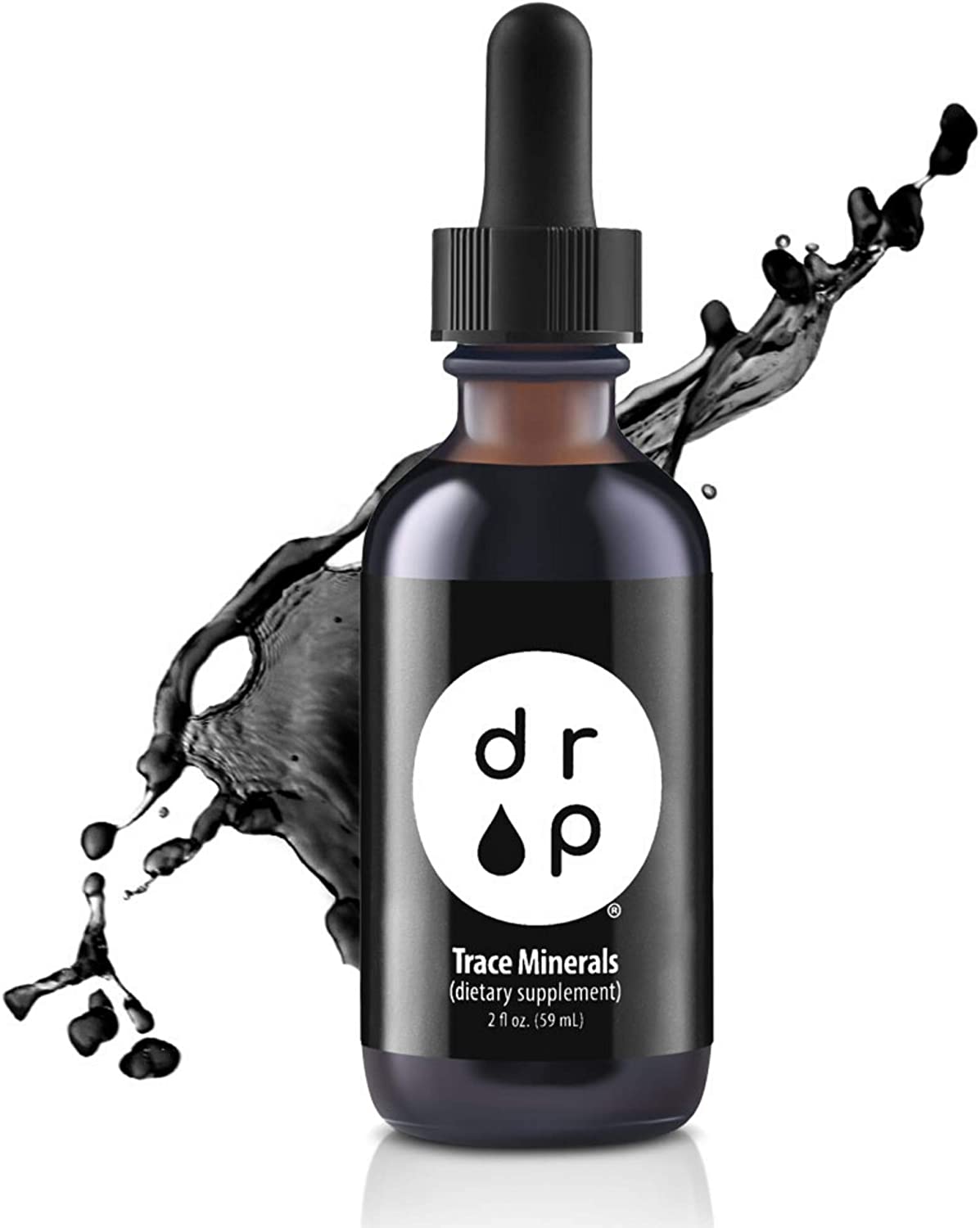 Drop Supplements Organic Trace Minerals Electrolyte Drops and Vitamin D3 Drops Bundle