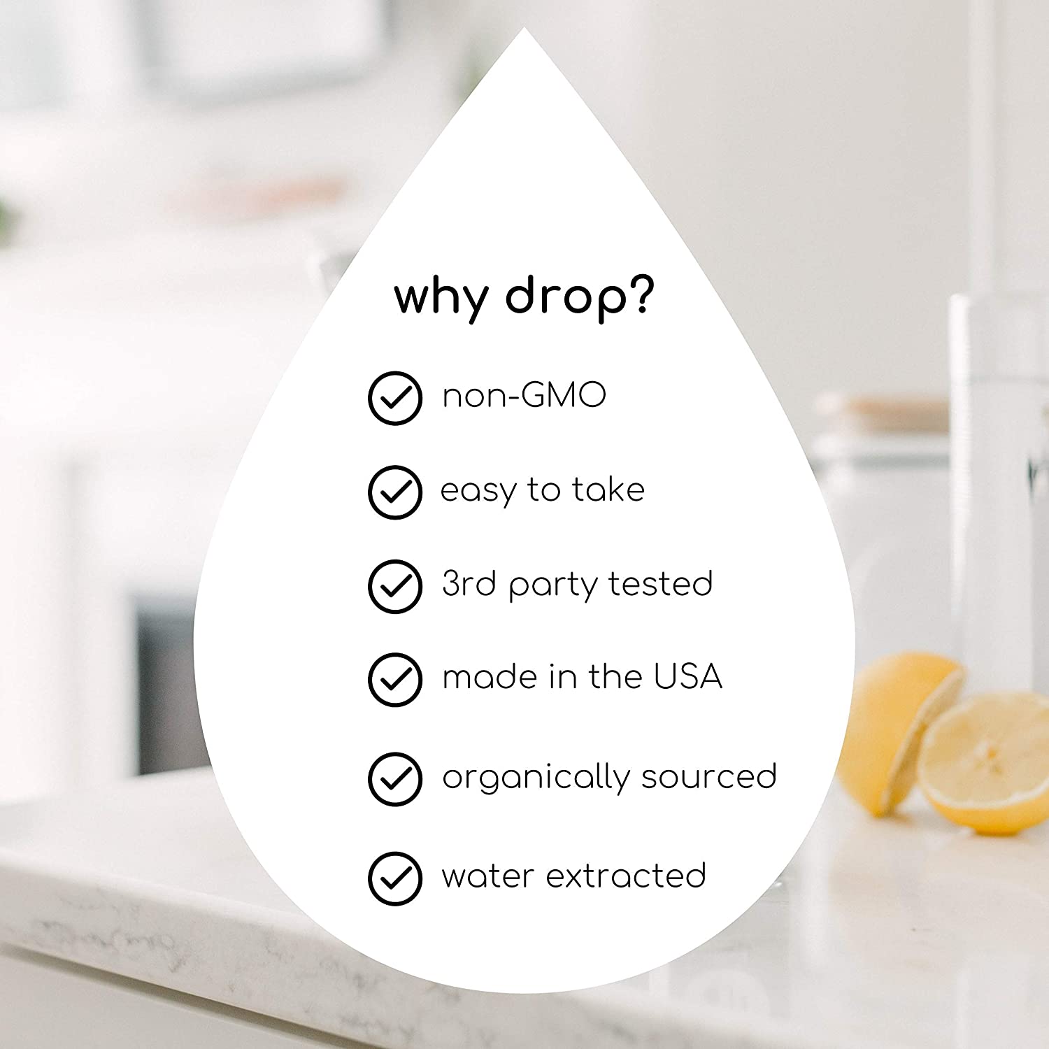 Drop Supplements Organic Trace Minerals Electrolyte Drops and Vitamin D3 Drops Bundle