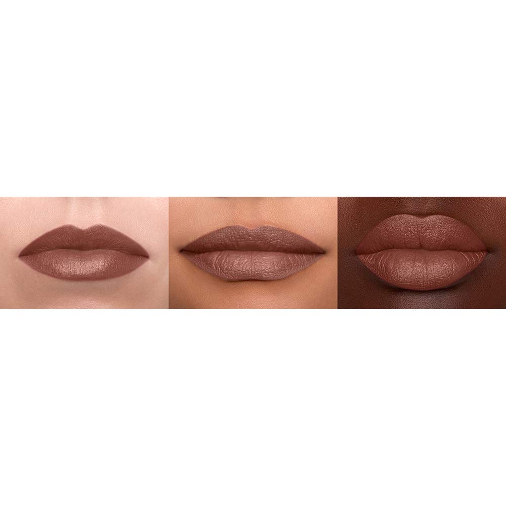 NYX PROFESSIONAL MAKEUP Suede Matte Lipstick, Vegan Formula - Free Spirit (Medium Nude with Pink)