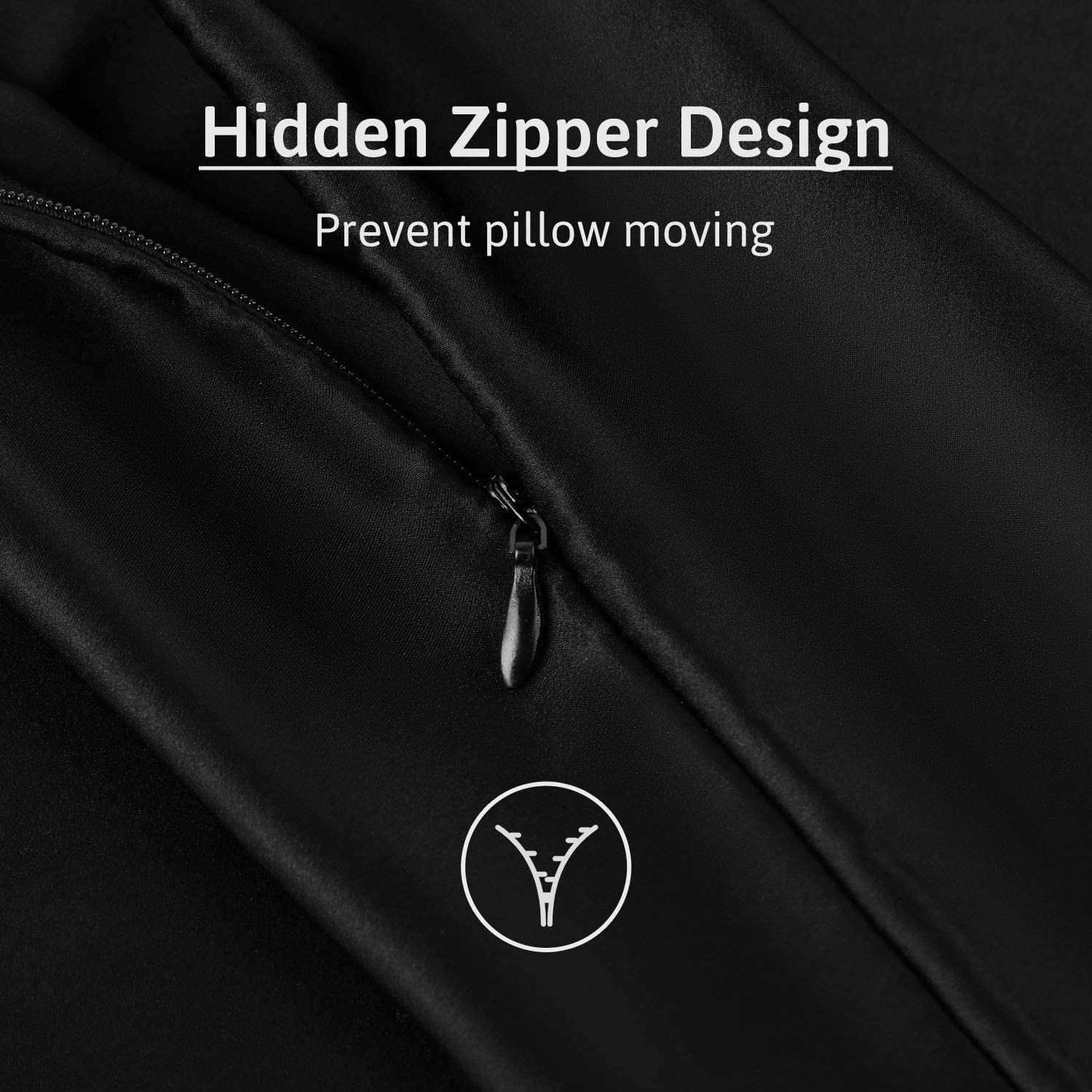 ATreebag 100% Mulberry Silk Pillowcase for Hair and Skin, Double Sided 19 Momme 600 Thread Count Pur