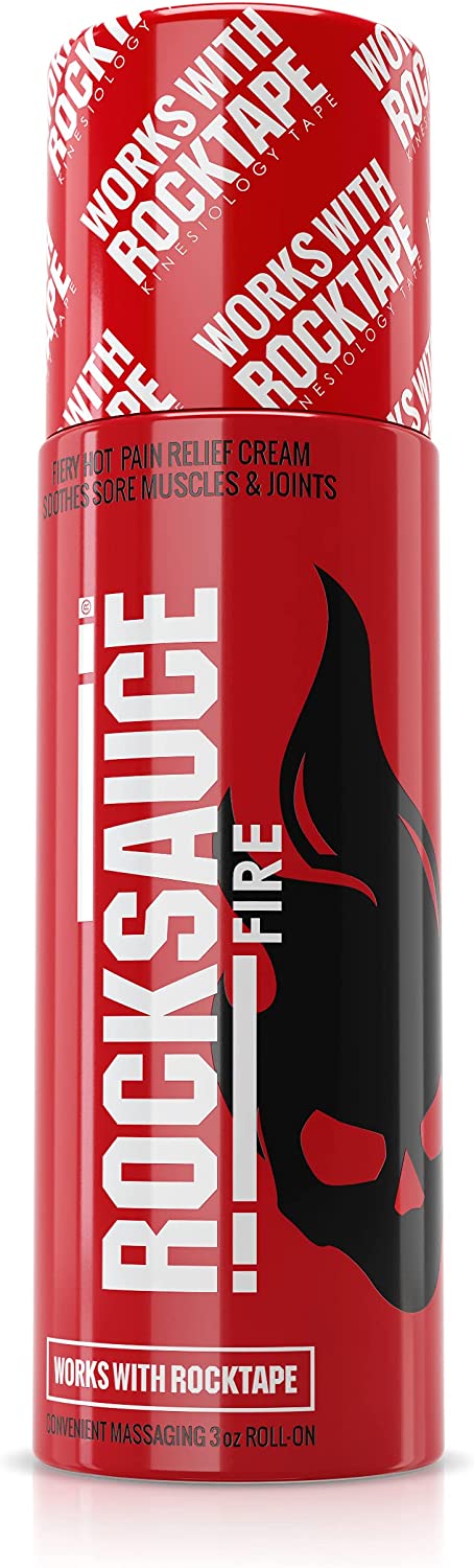 Rock Sauce Fiery Hot Pain Relief Red 3 Oz ( Packaging May Vary)