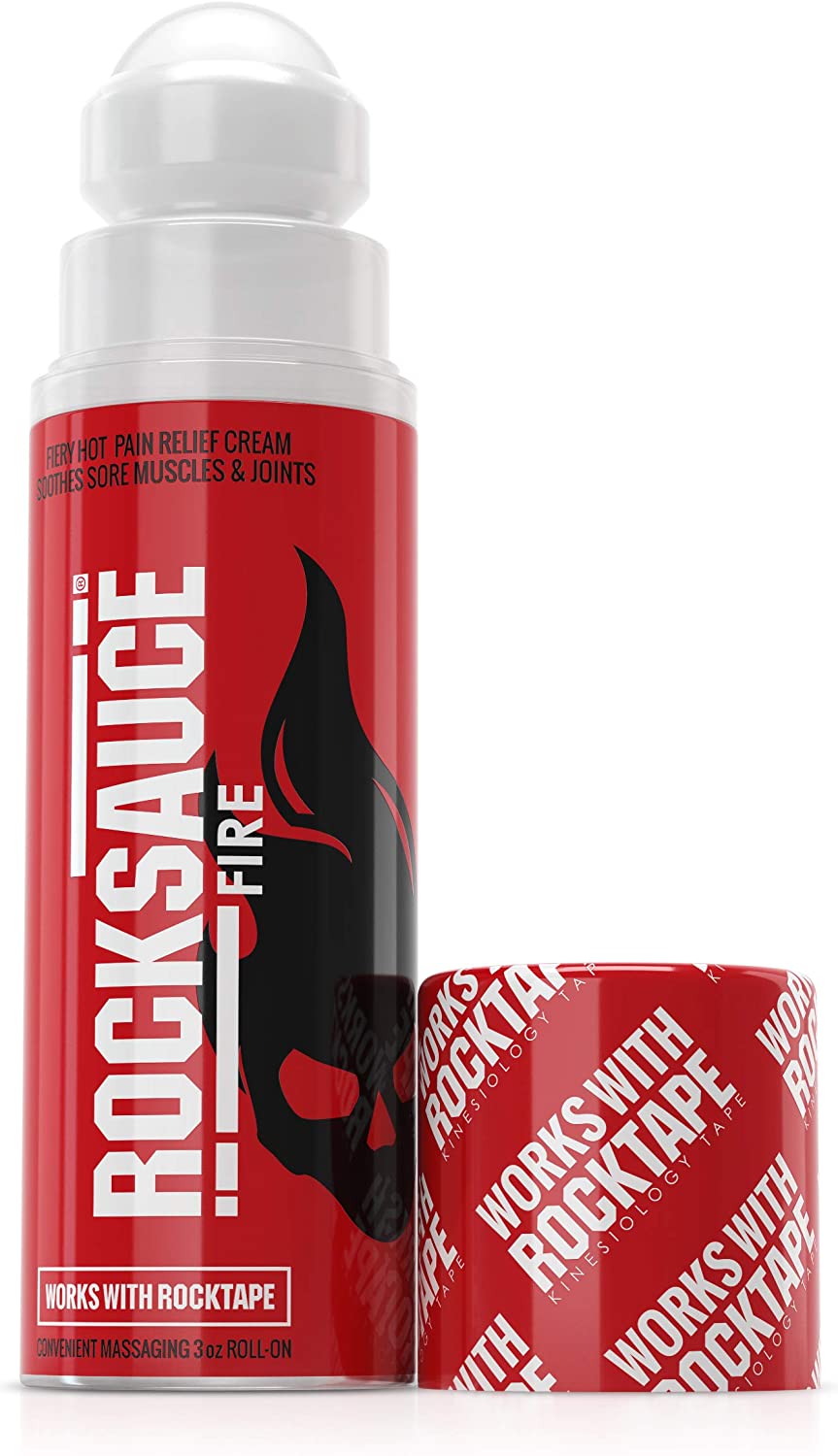 Rock Sauce Fiery Hot Pain Relief Red 3 Oz ( Packaging May Vary)