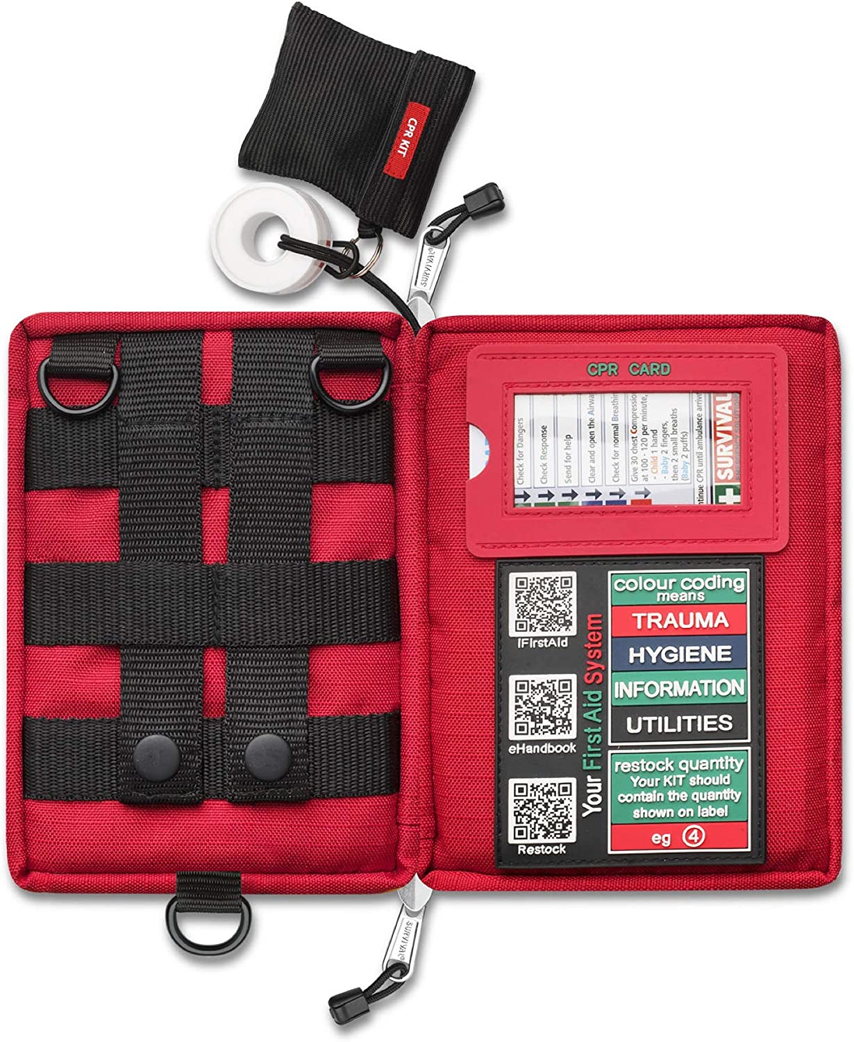 Mini First Aid Kit Empty Bag Gear Medical Trauma Kit Car Emergency Kits Lifeguard Rescue Equipment S