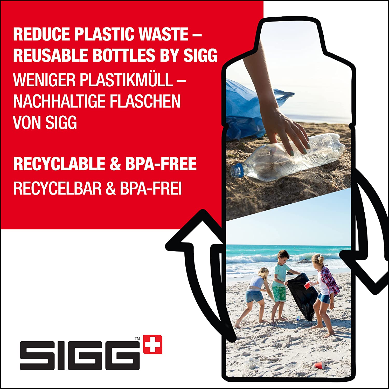 Sigg Miracle Lemon Kids Drinking Bottle (0.4 L), Durable Kids Bottle with Leak-Proof lid, one-Handed