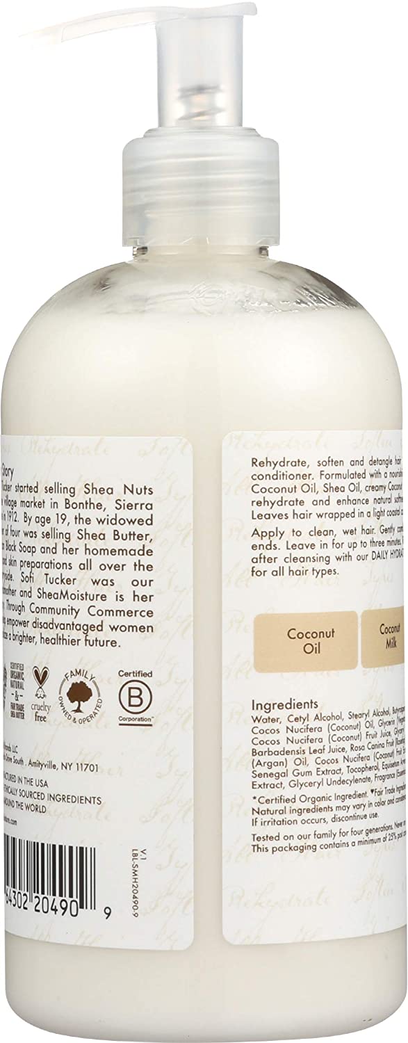 Sheamoisture, Conditioner Daily Hydration, 13 Fl Oz