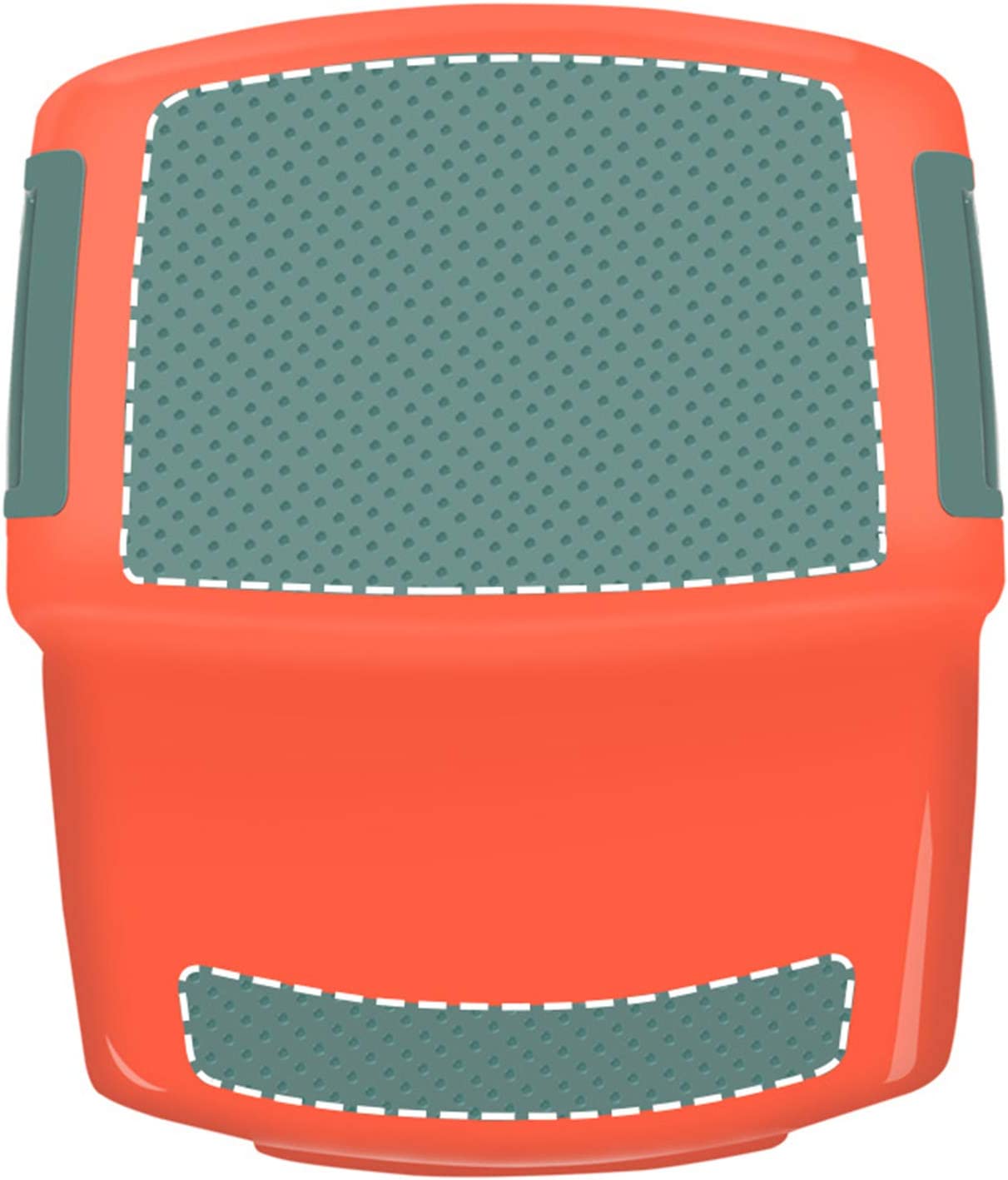 Niduo Bear Bathroom Step Stool Kids Dual Height 2 Step Stool,Stepping Stool for Toddlers Potty Train