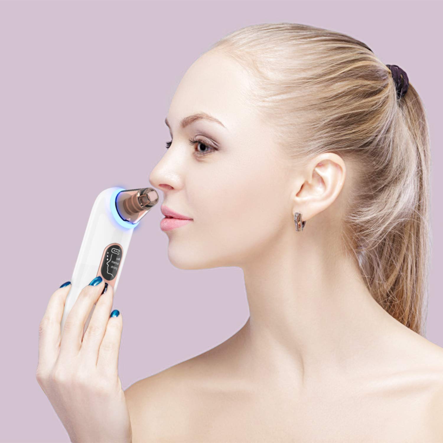Blackhead Remover Pore Vacuum Cleaner - Electric Blackhead Cleaner Beauty Extractor, Comedo Removal 