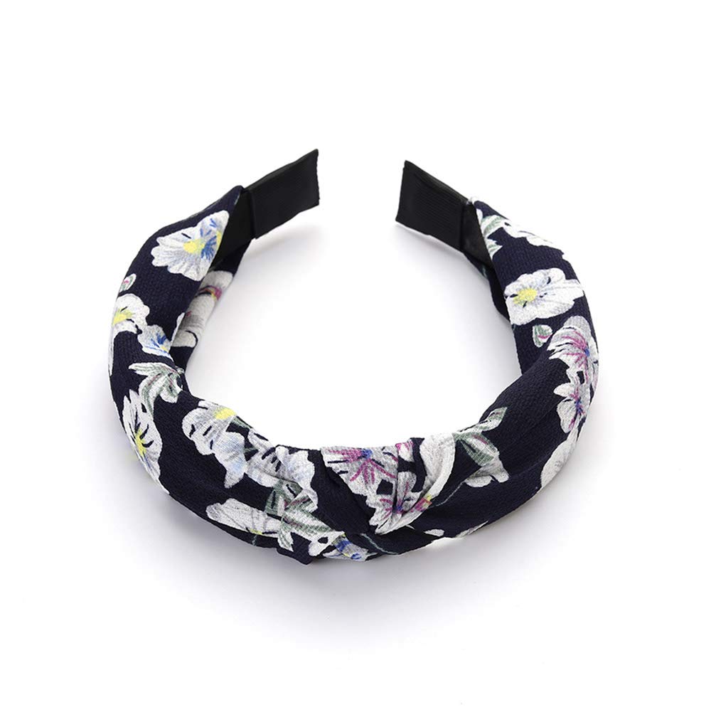 Catery Boho Headbands Knoted Headband Stylish Floal Hair Band Headpiecce Bohemia Turban Headbands Cr