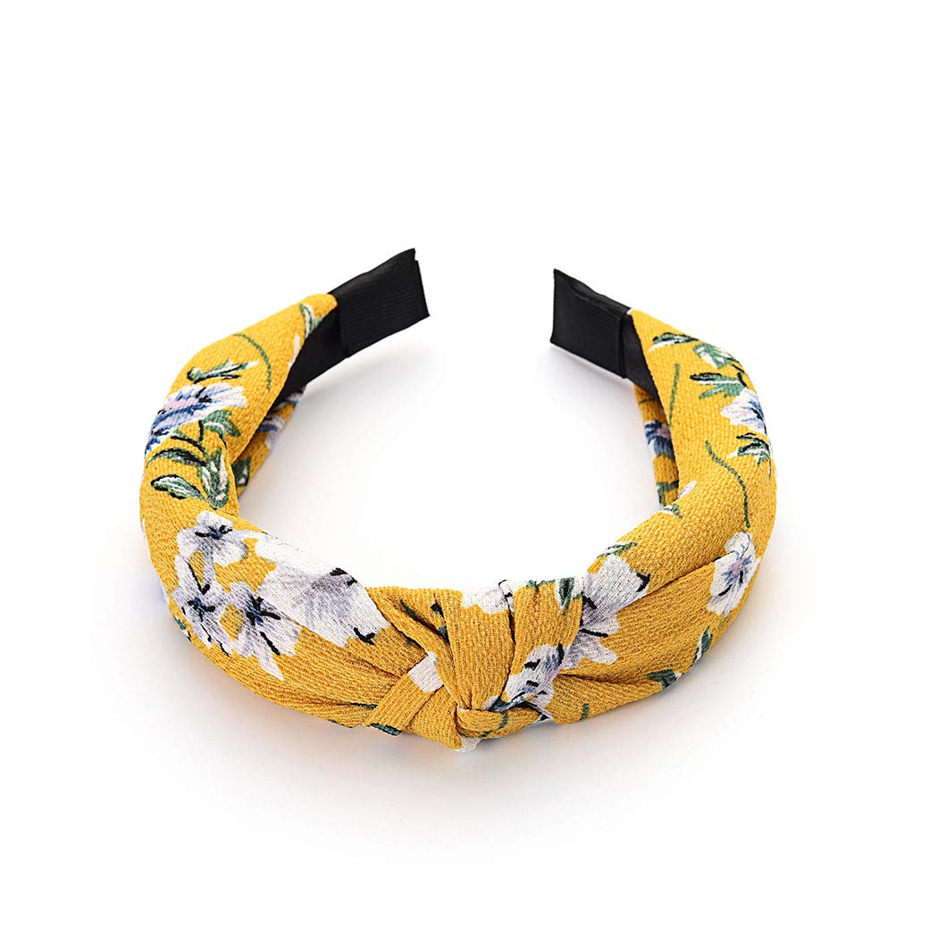 Catery Boho Headbands Knoted Headband Stylish Floal Hair Band Headpiecce Bohemia Turban Headbands Cr