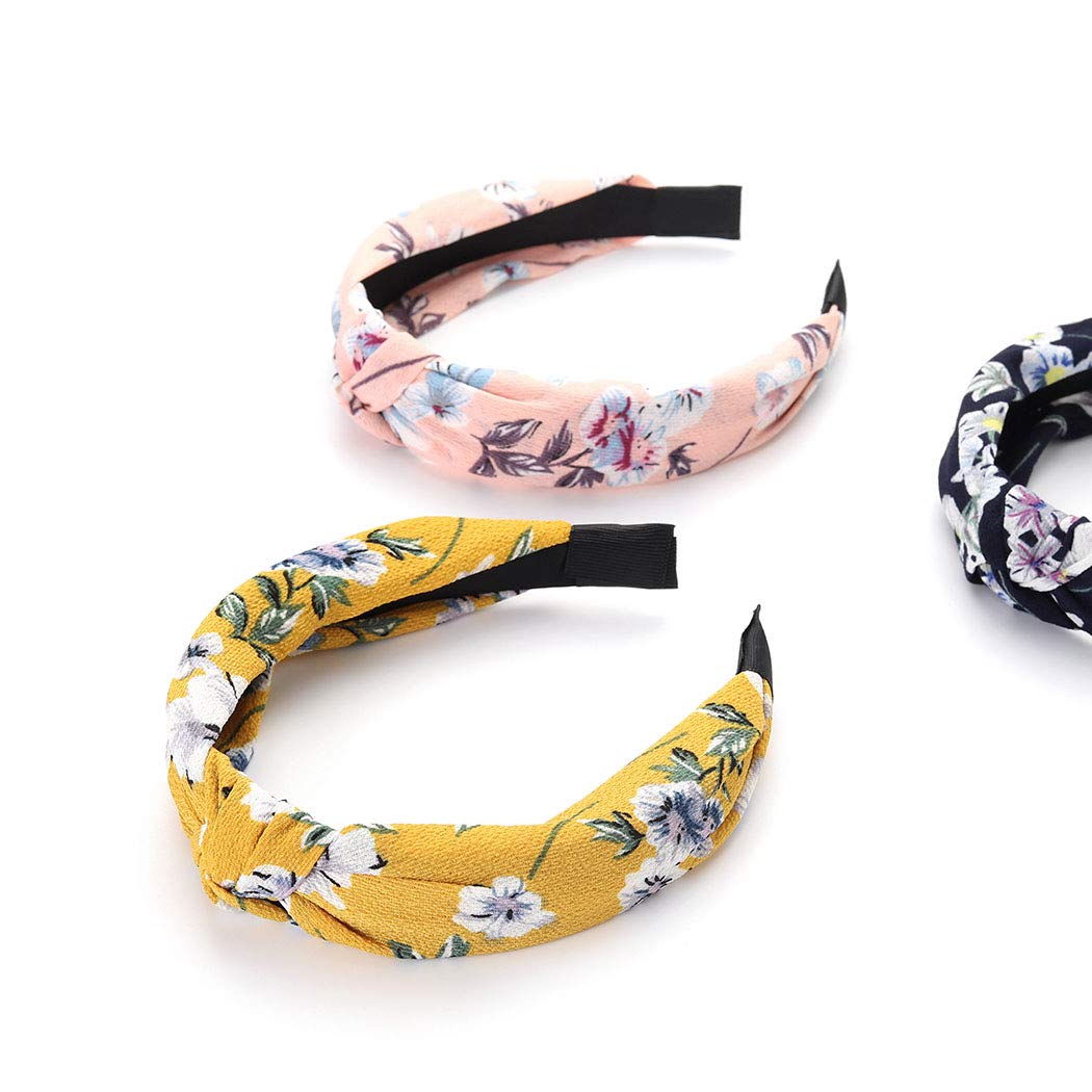 Catery Boho Headbands Knoted Headband Stylish Floal Hair Band Headpiecce Bohemia Turban Headbands Cr