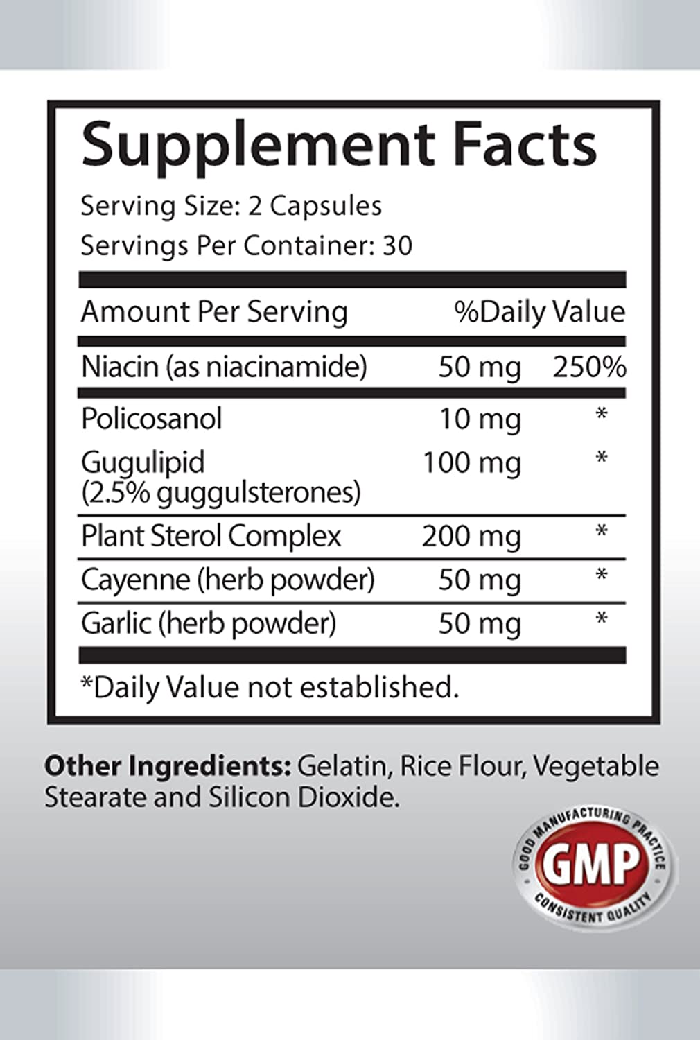 Artery Cleaner - Cholesterol Relief - Cholesterol Supplements - 1 Bottle 60 Capsules