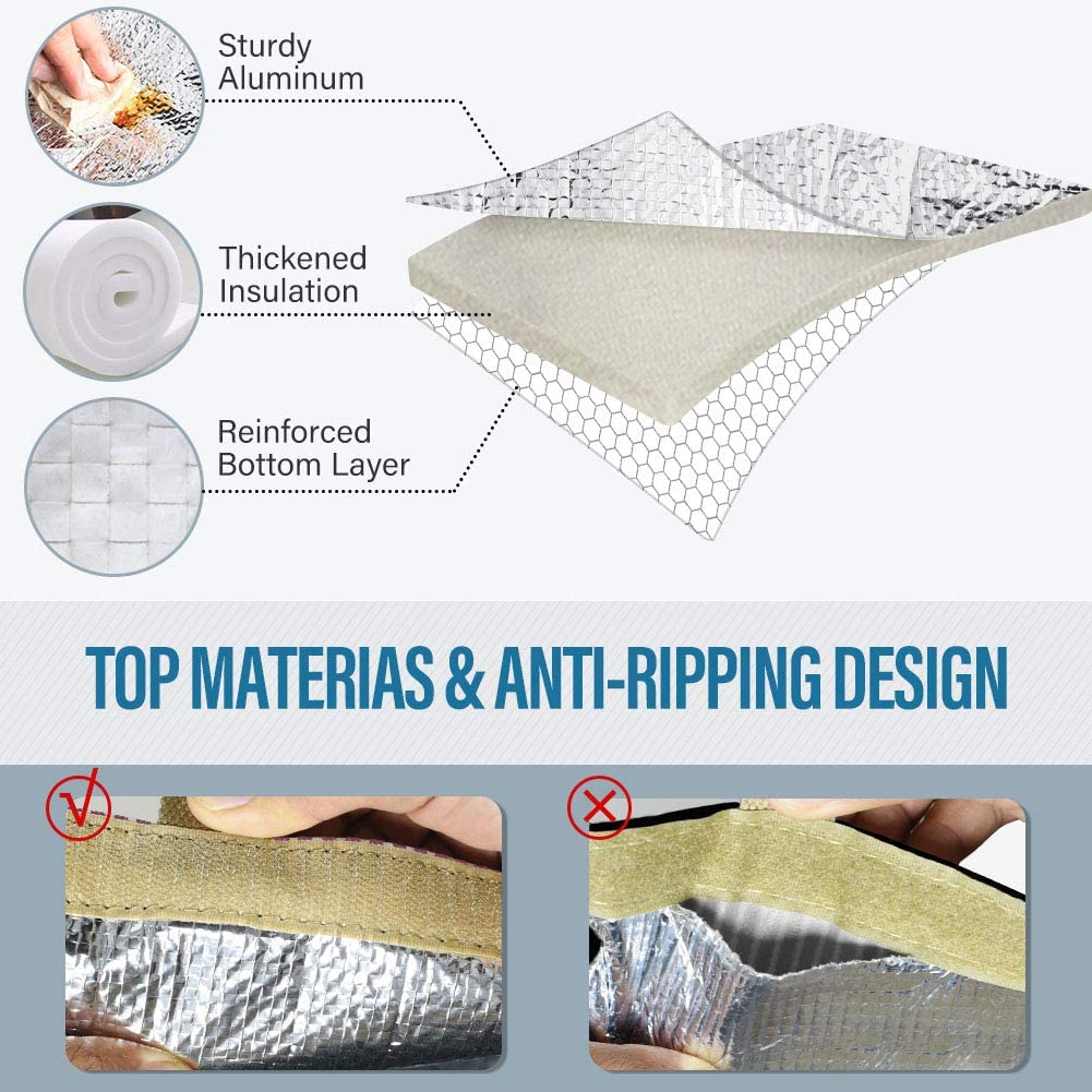 Lunch Bag, VAGREEZ Insulated Lunch Bag Large Waterproof Adult Lunch Tote Bag For Men or Women (Strin