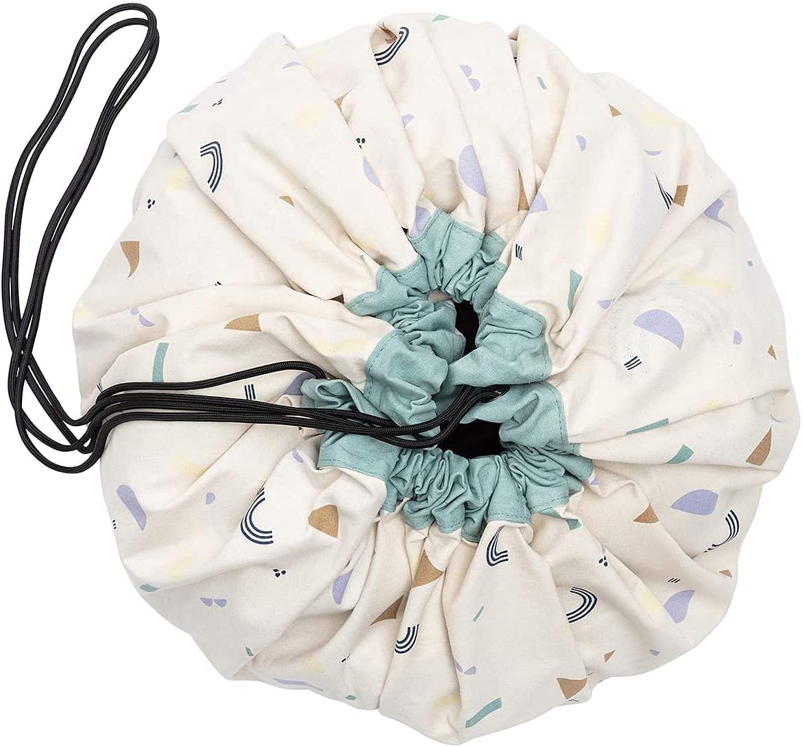 Play & Go Drawstring Play Mat Storage Bag for Children - Kids Toy Storage Organizer - Drawstring Toy