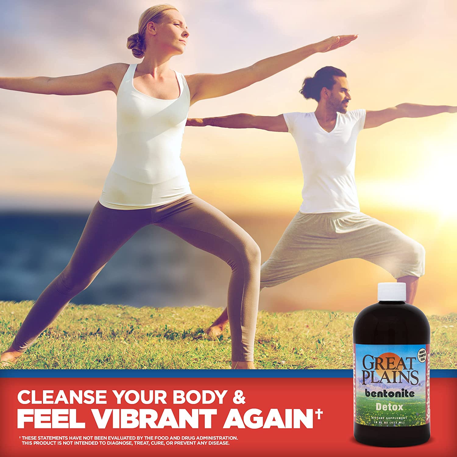 Yerba Prima Great Plains Bentonite Clay - Liquid Clay from Ancient Volcanic Ash - Natural Mineral Su