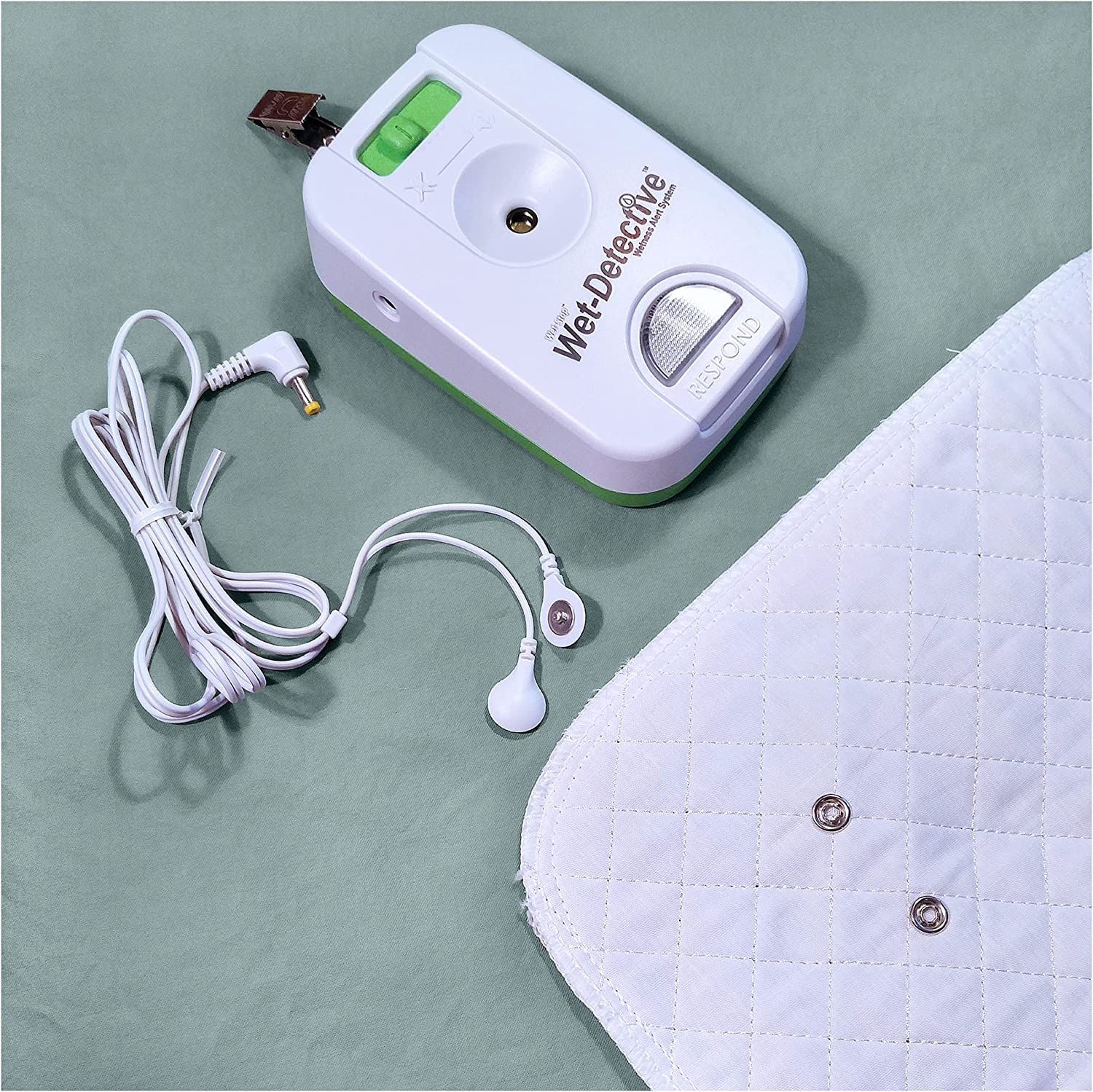 Wet Detective Bedwetting Kit, Incontinence & Bedwetting Alarm System