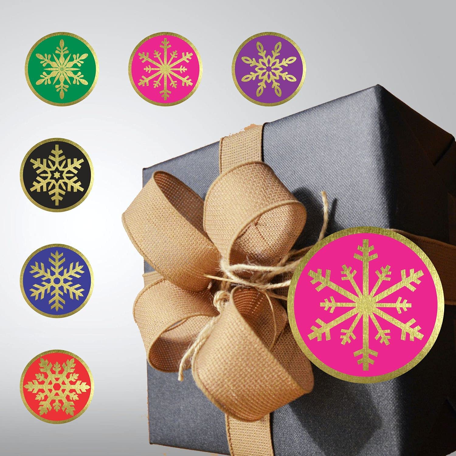 Snowflake Stickers - (Pack of 120) 2