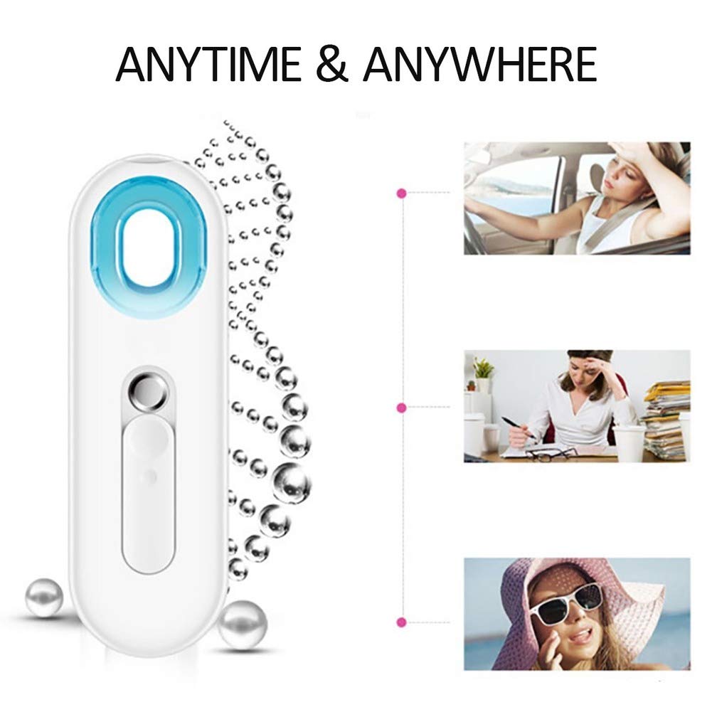 Portable Nano Mist Spray, Handy mini Facial Steamer Moisturizing Sprayer 22ml Spray Cold Spray Beaut