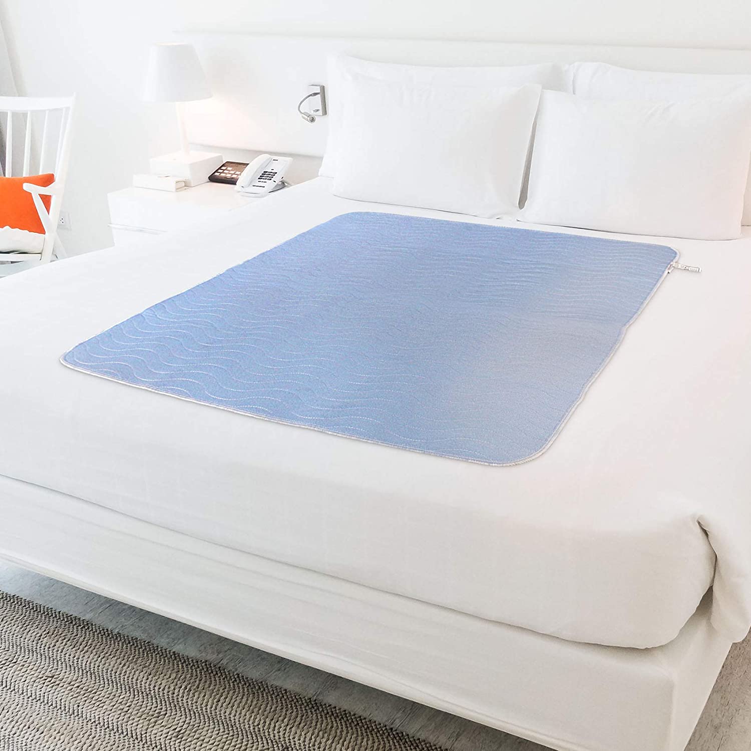 Utopia Bedding Waterproof Incontinence Pads Quilted Washable & Absorbent Bed Pad for Adults and Kids