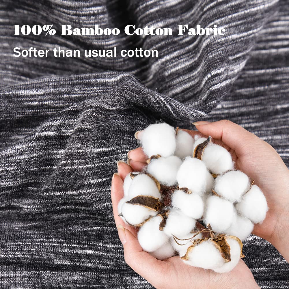 Greatremy Beanie Kids Silky Satin Lined Hair Bonnet Sleep Cap-Adjustable Elastic Band Slouchy Cotton