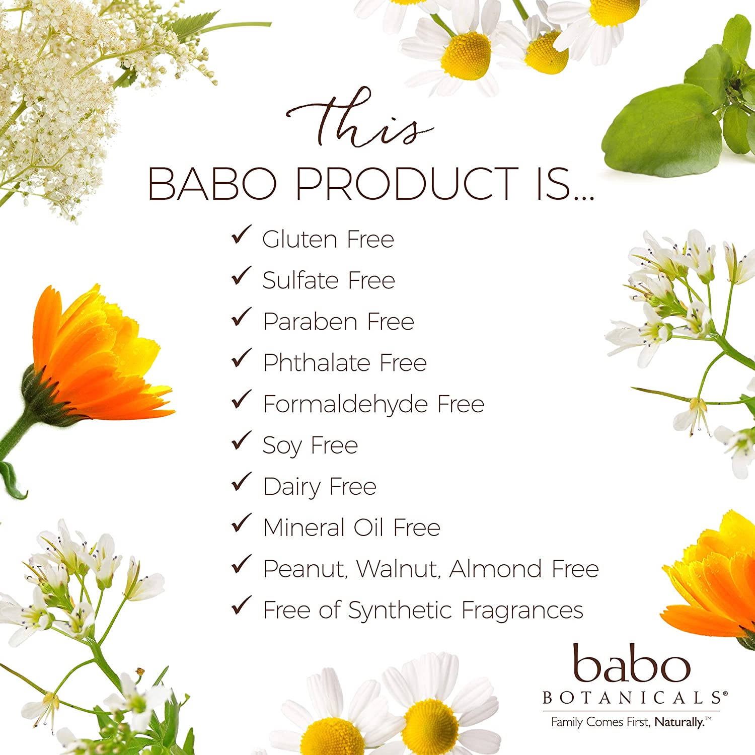 Babo Botanicals Moisturizing Plant-Based 2-in-1 Bubble Bath & Wash - with Organic Calendula & Natura