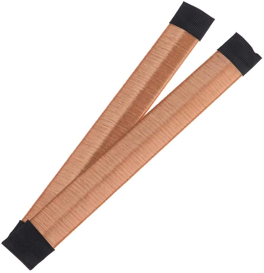 Xgood Hair Band Accessory Hair Bun Maker Hair Fold Wrap Snap Band Bun Shapers for DIY Hair Styling D