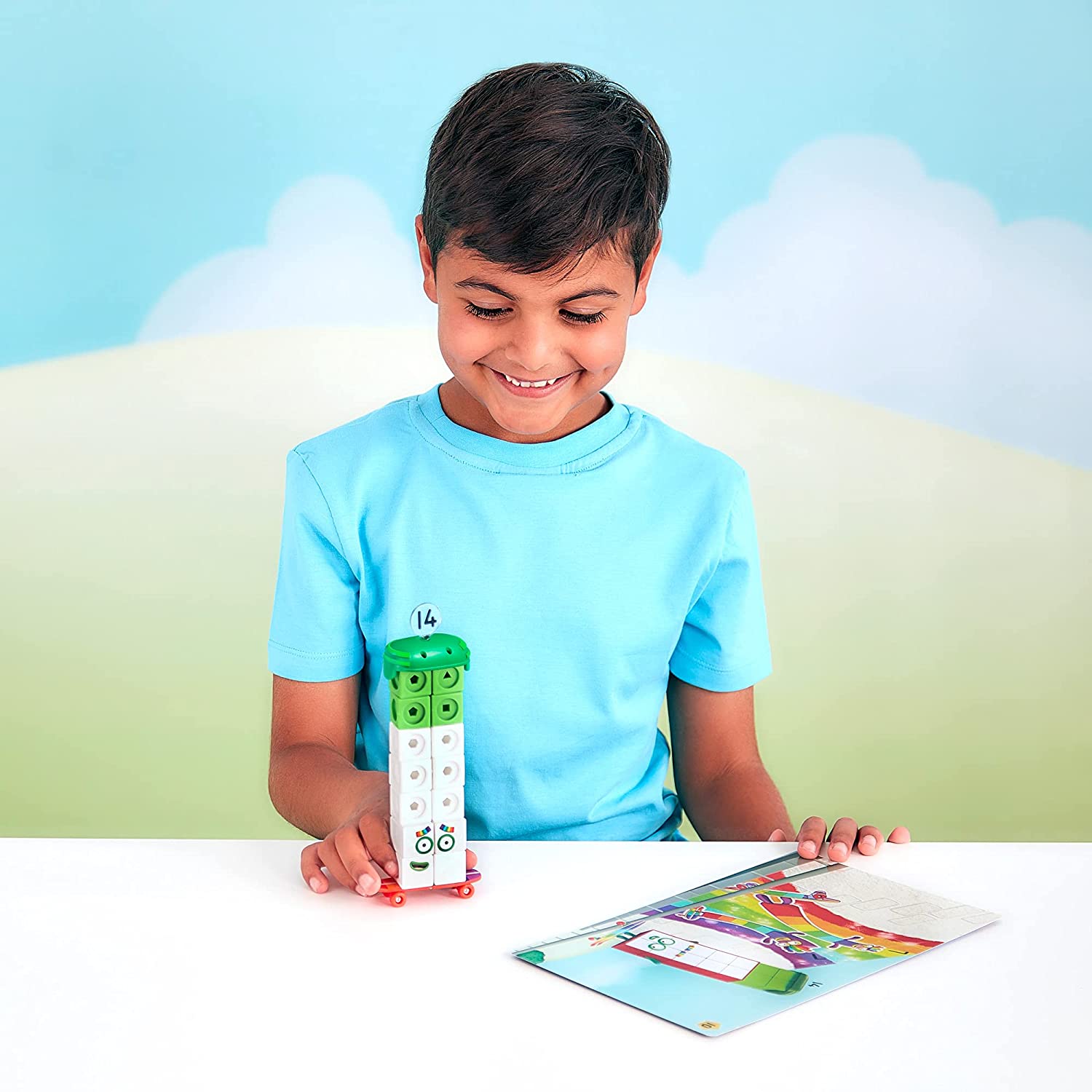 Learning Resources MathLink Cubes Numberblocks 11-20 Activity Set, 30 Numberblocks Activities Linked