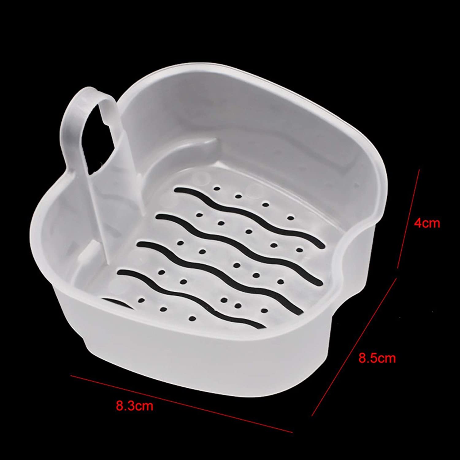 qfkj Storage Box Denture Bath Box Organizer Dental False Teeth Storage Box with Hanging Net Containe
