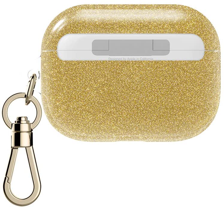 kate spade new york Airpods Pro Case Compatible with Apple AirPods Pro - Gold Glitter